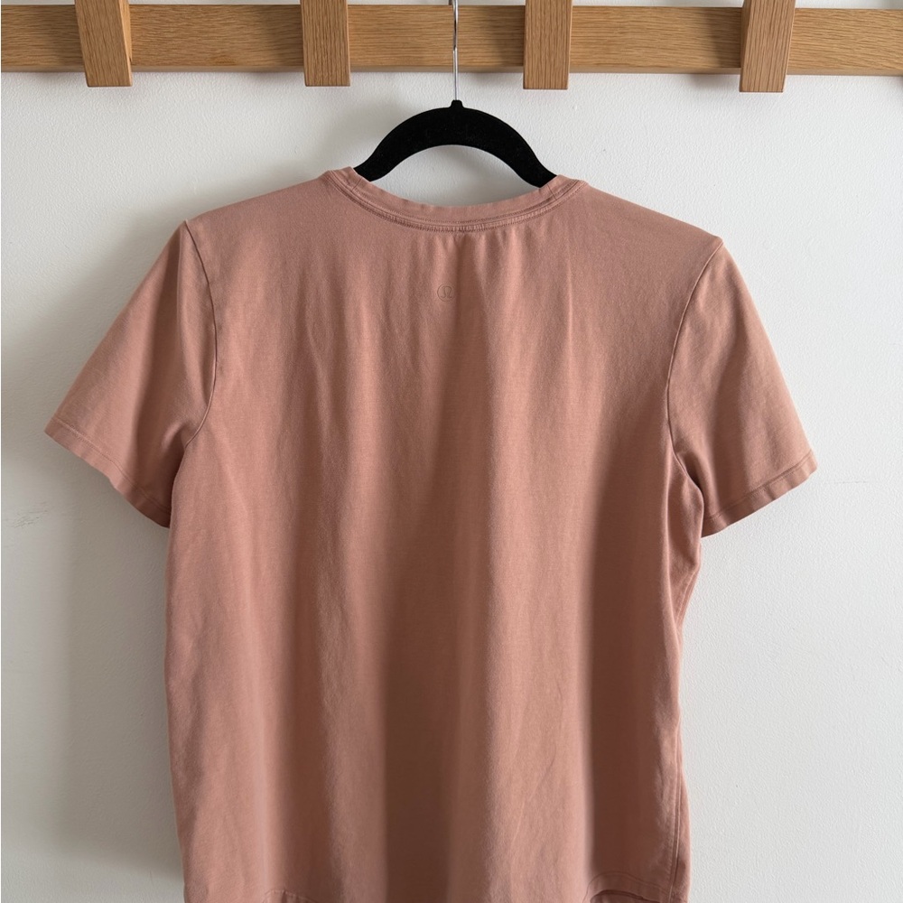 Lululemon Pink Clay Love Crewneck T-Shirt View 2
